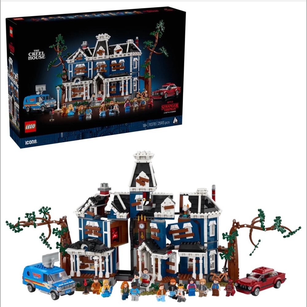 LEGO Creel House Set - Stranger Things NEW minifigs
